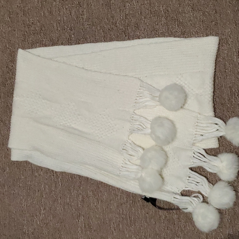 WHBM Long Knitted Scarf